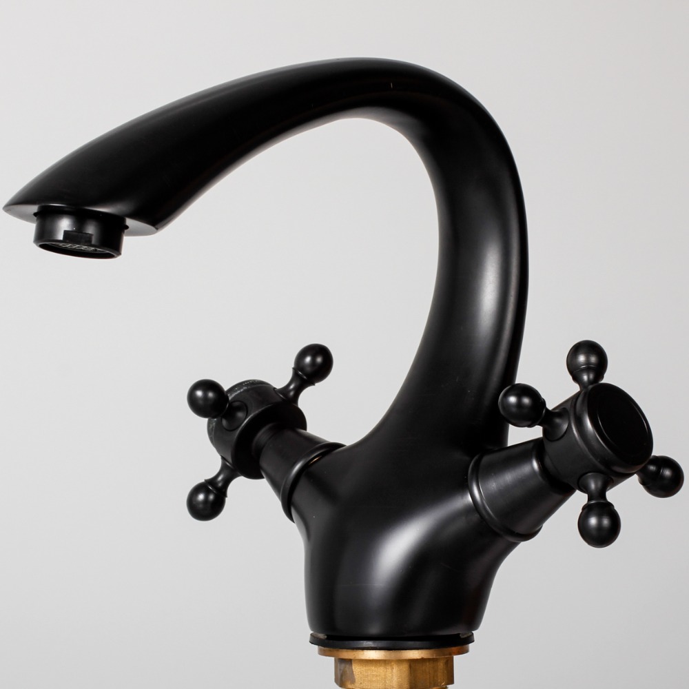 2019 Antique Swan Basin Faucet Neck Bathroom Kitchen Cold And Hot Water Taps Mixer Saving Single Handle Bubbler From Igarden002