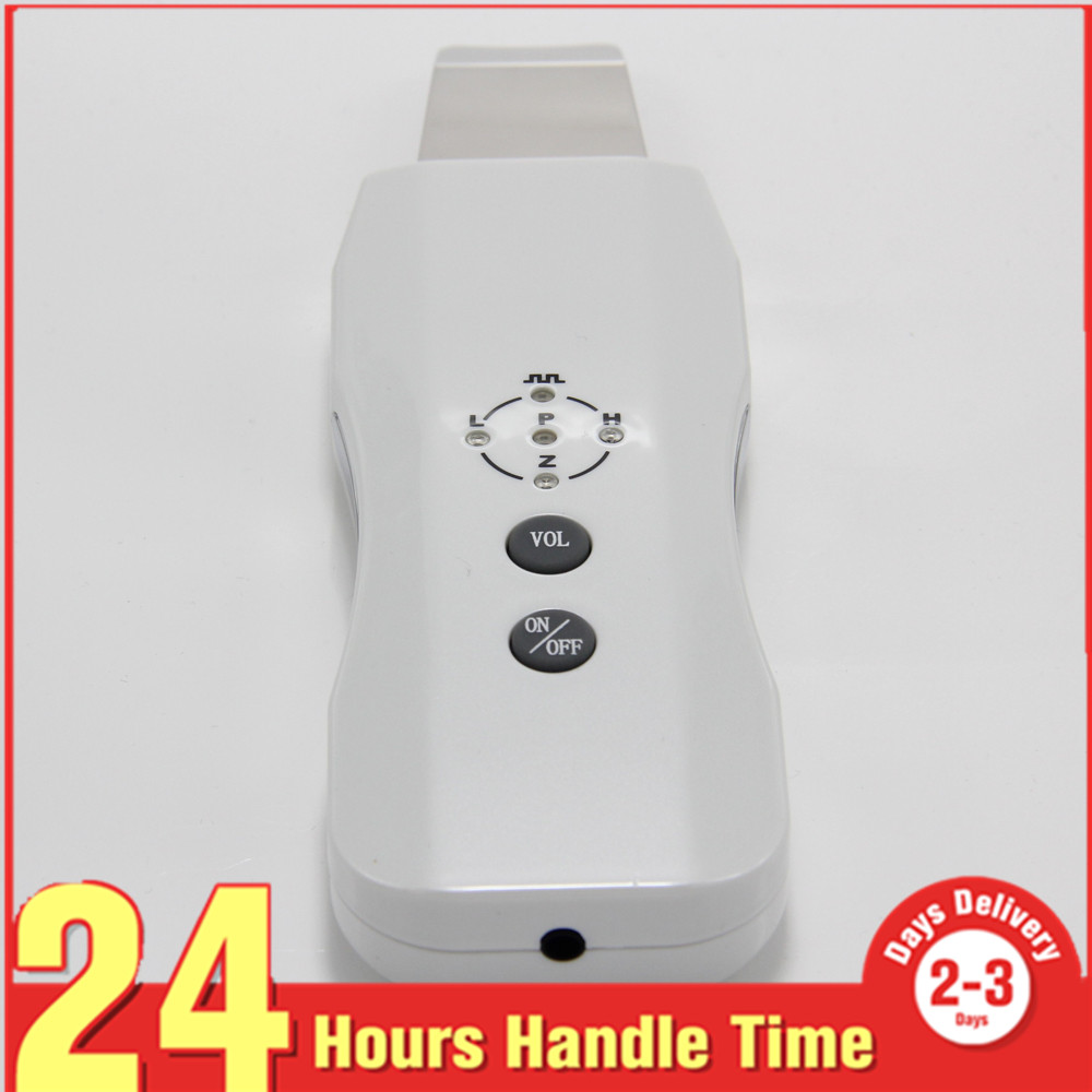 

High Quality Portable Ultrasonic Skin Scrubber Cleanser Face Cleansing Acne Removal Facial Spa Massager Ultrasound Peeling Clean Tone Lift