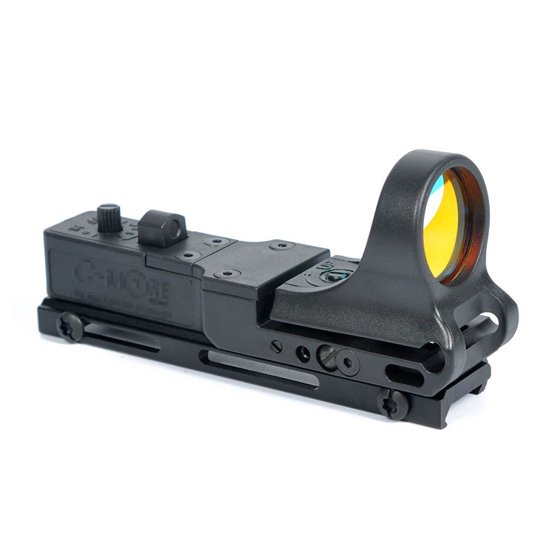 

Tactical CMORE Railway Reflex Scope C-MORE 5 MOA Red Dot Rifle Pistol Sight with Integral 20mm Picatinny Mount Polymer Matte