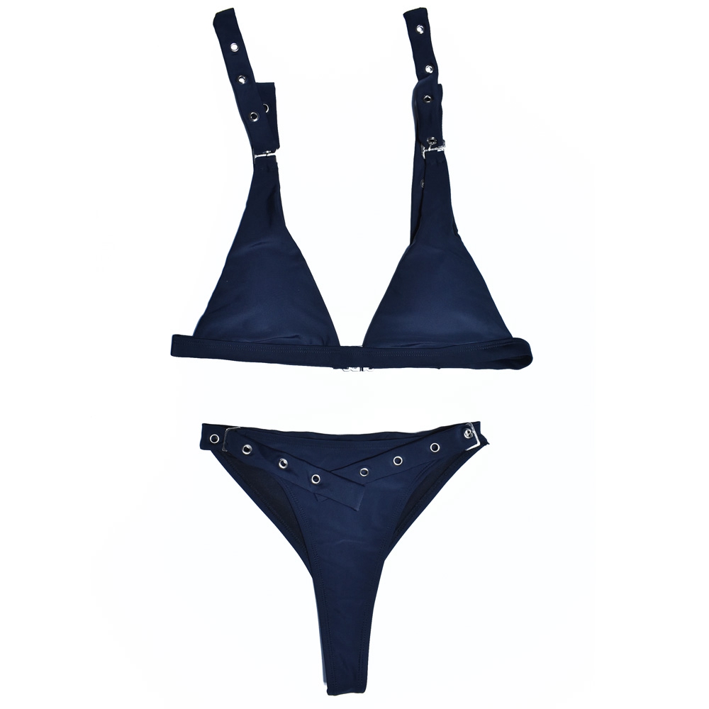 2020 Black High Waist Bikini Thong Brazilian Bikini High Waisted