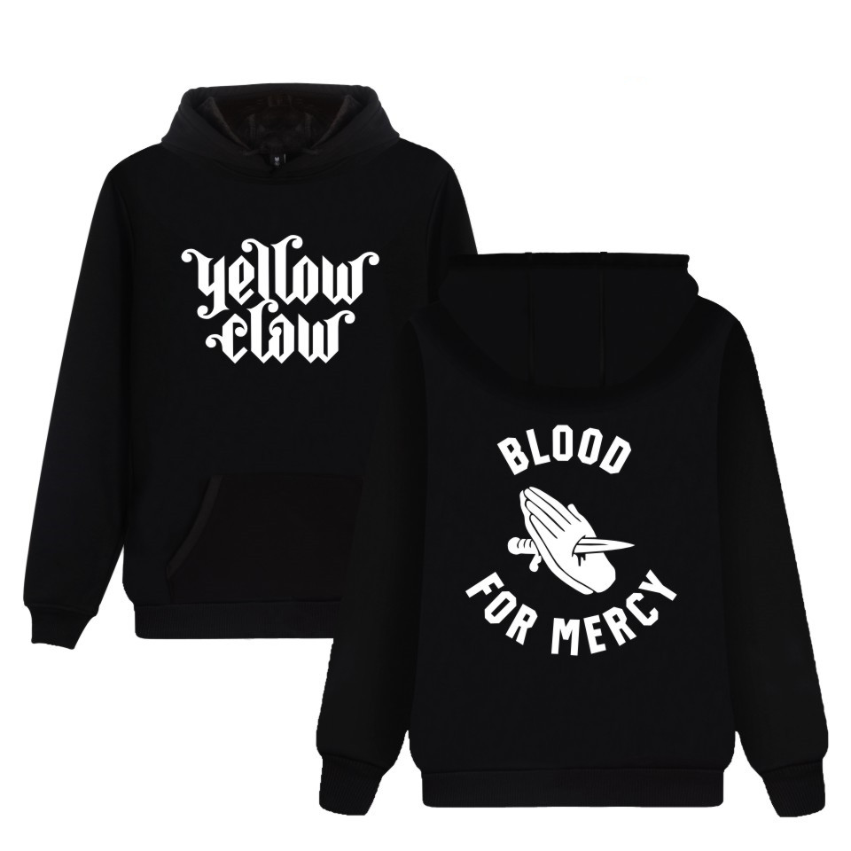 

Blackday Harajuku kpop Yellow Claw winter hoodies sweatshirt Cotton Fashion hoodie felpe roupas hip hop hoodies men 4xl, Pink