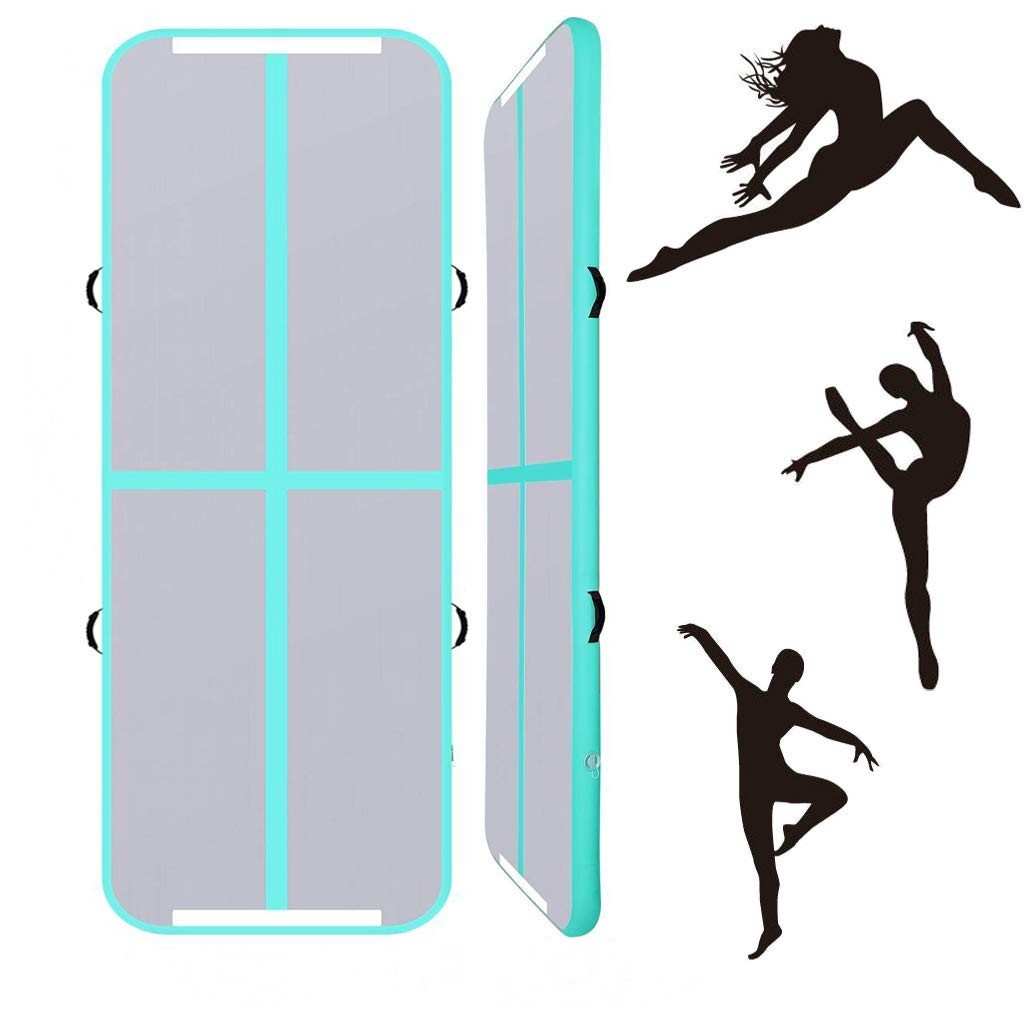 

3*1*0.2m air track inflatable gymnastics tumbling air track mat with electric air pump for cheerleading/practice gymnastics