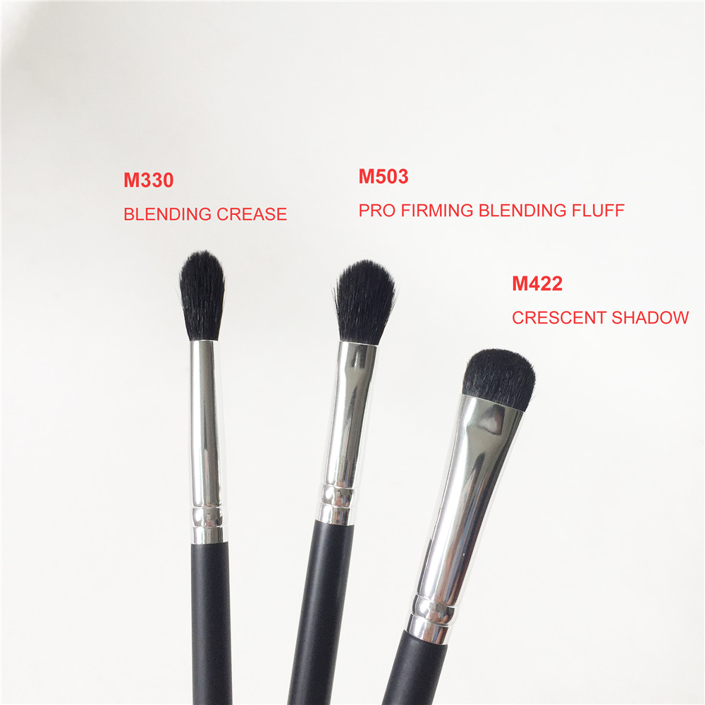 

MO-SERIES M330 BLENDING CREASE M422 CRESCENT SHADOW M503 PRO FIRMING BLENDING FLUFF Eyeshadow Brush Quality Makeup Blender Brushes kit