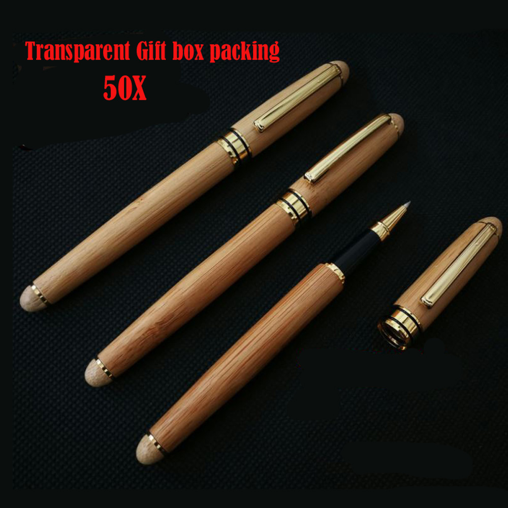 

Personalized Bamboo Pen Set including gift box and Choice of Personalized Twist Pens, Twist Pencils, or Rollerball Pens