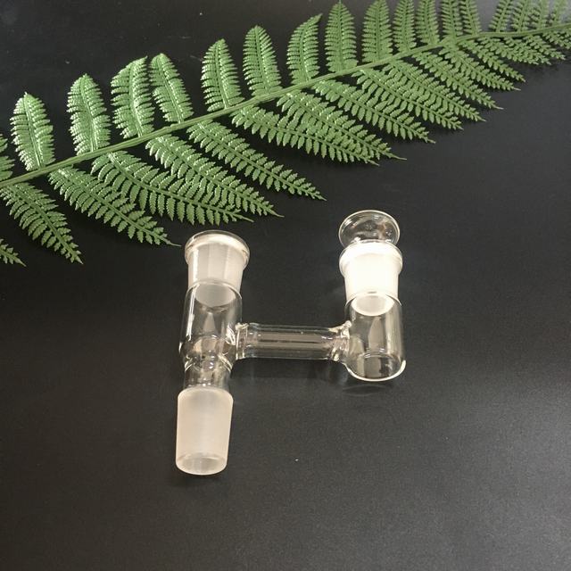 

14 and 18.8 mm clound buddy Y glass hookah adapters with plug-type carbohydrate male to female connectors for water guns