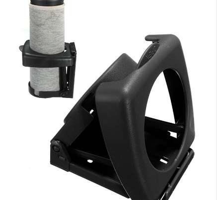 

Universal Portable Folding ABS Cup Holder Auto Car Truck Food Water Mount Drink Bottle Cup Holder Vehicle Beverage Stand Black