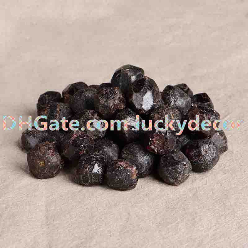 

100g Small Irregular Natural Undrilled Raw Gems Garnet Crystal Rock Chunks Rough Red Garnet Loose Stone Mineral Specimen January Birthstone