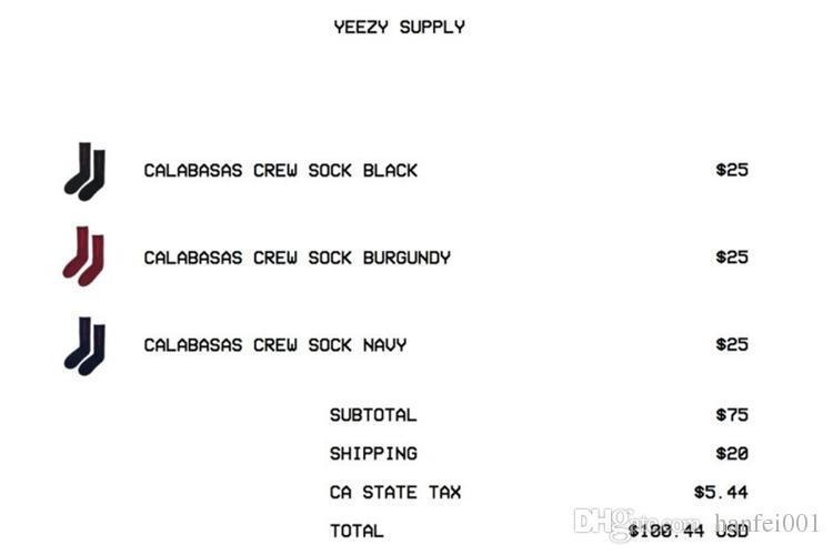 Calabasas Size Chart