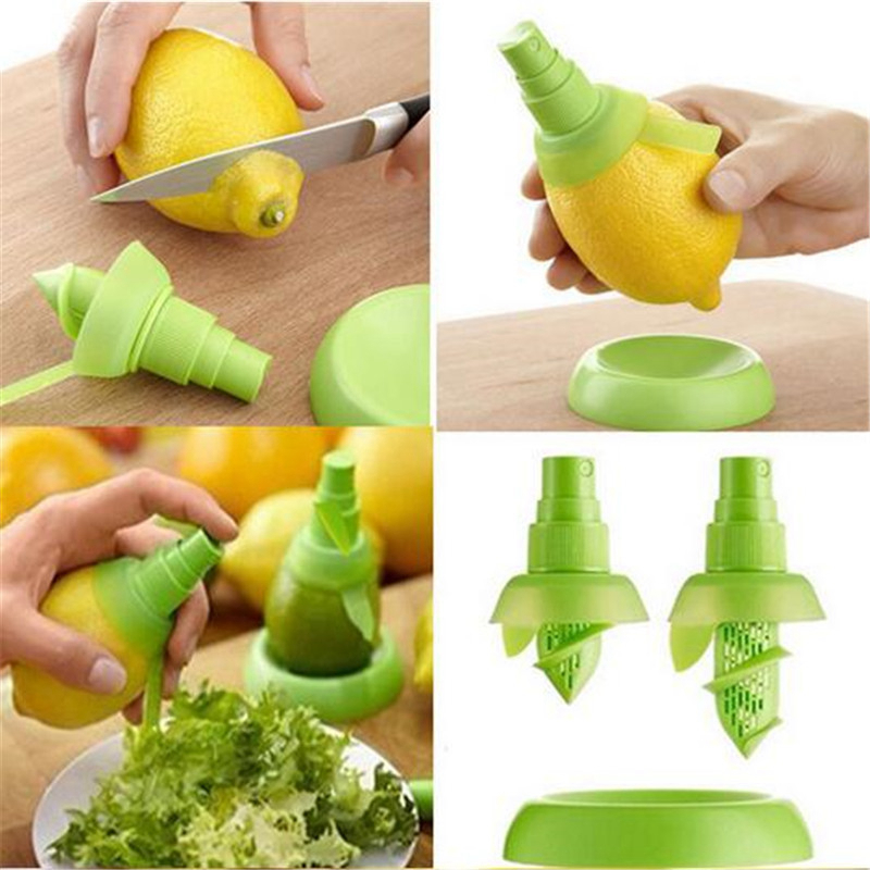 

3 pcs/set Lemon Juice Sprayer Fruit Orange Citrus Spray Mini Squeezer Hand Juicer Cooking Tool Supplies Kitchen Gadgets AAA545