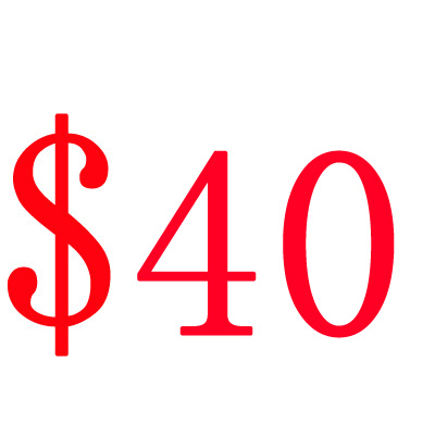 $40