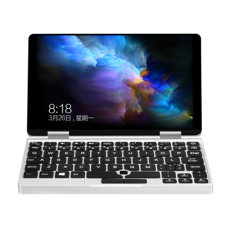 

VOYO 7Inch Quad Core Mini Intel Laptop Metal Computer w/ 8G RAM+ 258G ROM PC, Silver