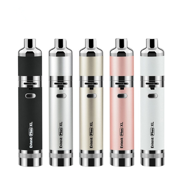 

100% authentic Yocan Evolve Plus XL kit Quad Quartz coil with 1400mah battery multi colors drop shipping service, White