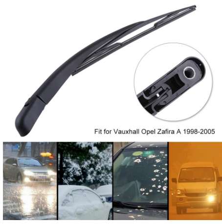 

Car Rear Windshield Wiper Window Windshield Windscreen Wiper Arm + Blade For Vauxhall Opel Zafira A 1998-2005