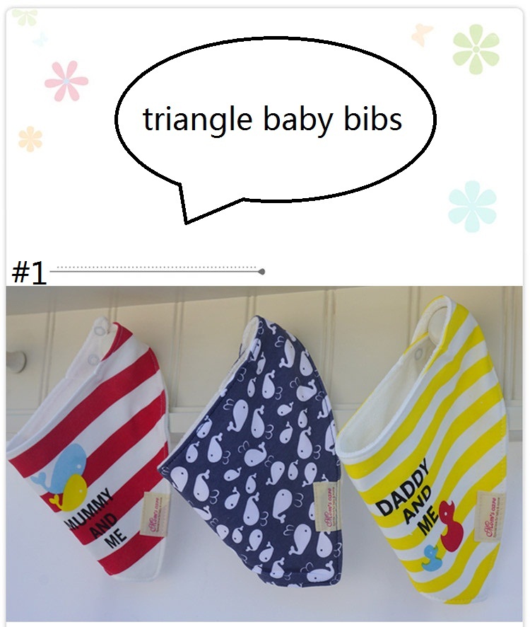 

baby Cotton Burp Cloths triangle Baby Bibs Winter Scarf Feeding Acessorios Apron Bandana cartoon Baby Bib Christmas Stuff 3pcs/set