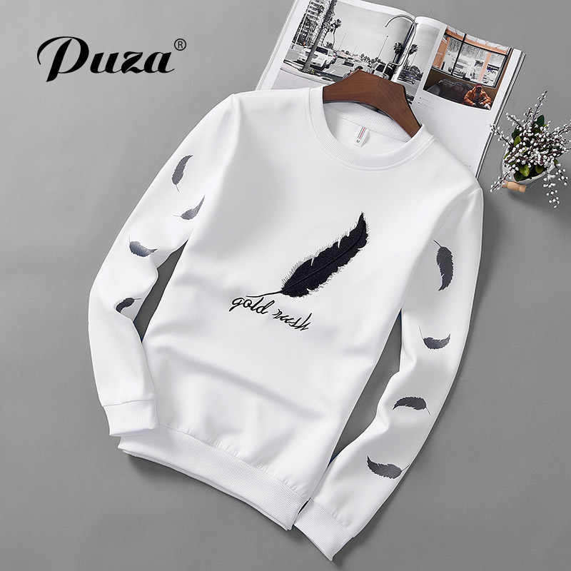 

New arrival thick warm hoodies men brand clothing autumn winter sweatshirts male top quality men hoodies, W01 white