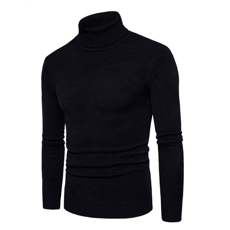 

New 2017 Winter Mens Sweaters And Pullovers Men Turtle Neck Brand Sweater Male Outerwear Jumper Knitted Turtleneck Sweaters XXXL, Coffee