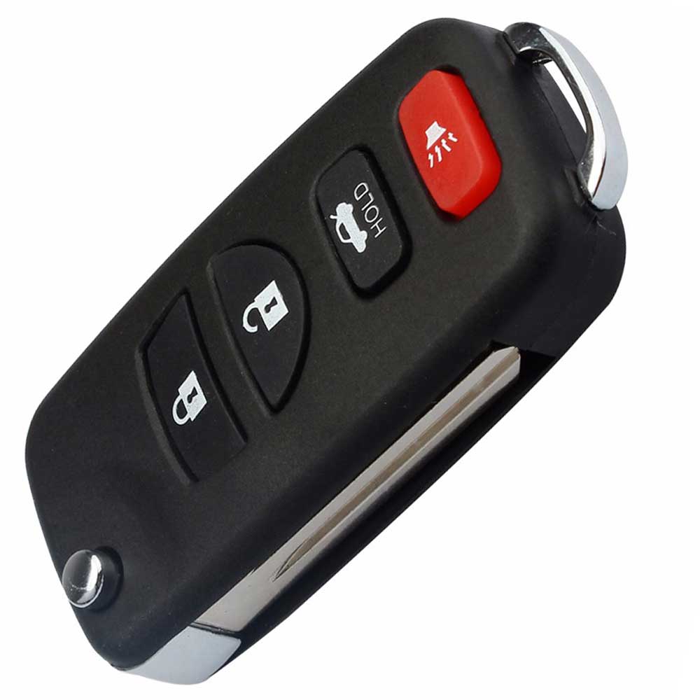 4 Buttons Remote Key Shell Case Folding Flip Keyless Fob For Car INFINITI G35 I35 350Z Nissan Sentra Altima Maxima 2002 to 2006-image-416353972