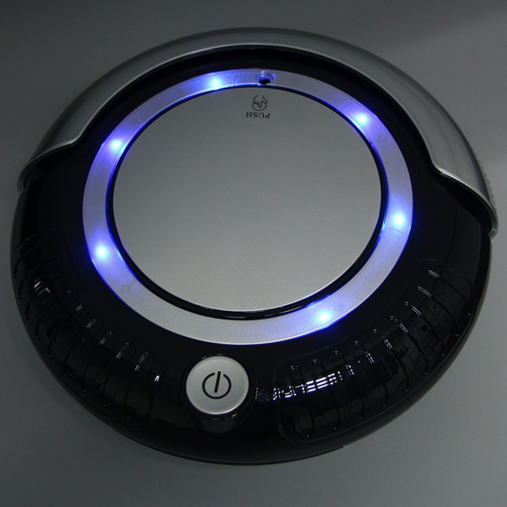 cheap and high quality popular in Germany robotic vacuum cleaner KK6L with dry mop LED shining light MINI floor cleaner AUTO vacuum cleaner-image-412205840