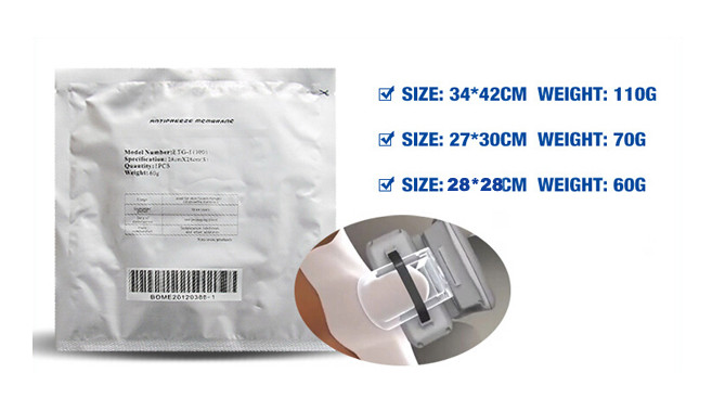 

manufacturer promotion Cryo Antifreeze Cryolipolysis membrane/anti freeze membrane for Protect Skin membrance skin care mask