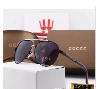 

2018 New High-quality imported materials HD polarized European brand sunglasses fashion designer glasses outdoor travel eyeglasses with box