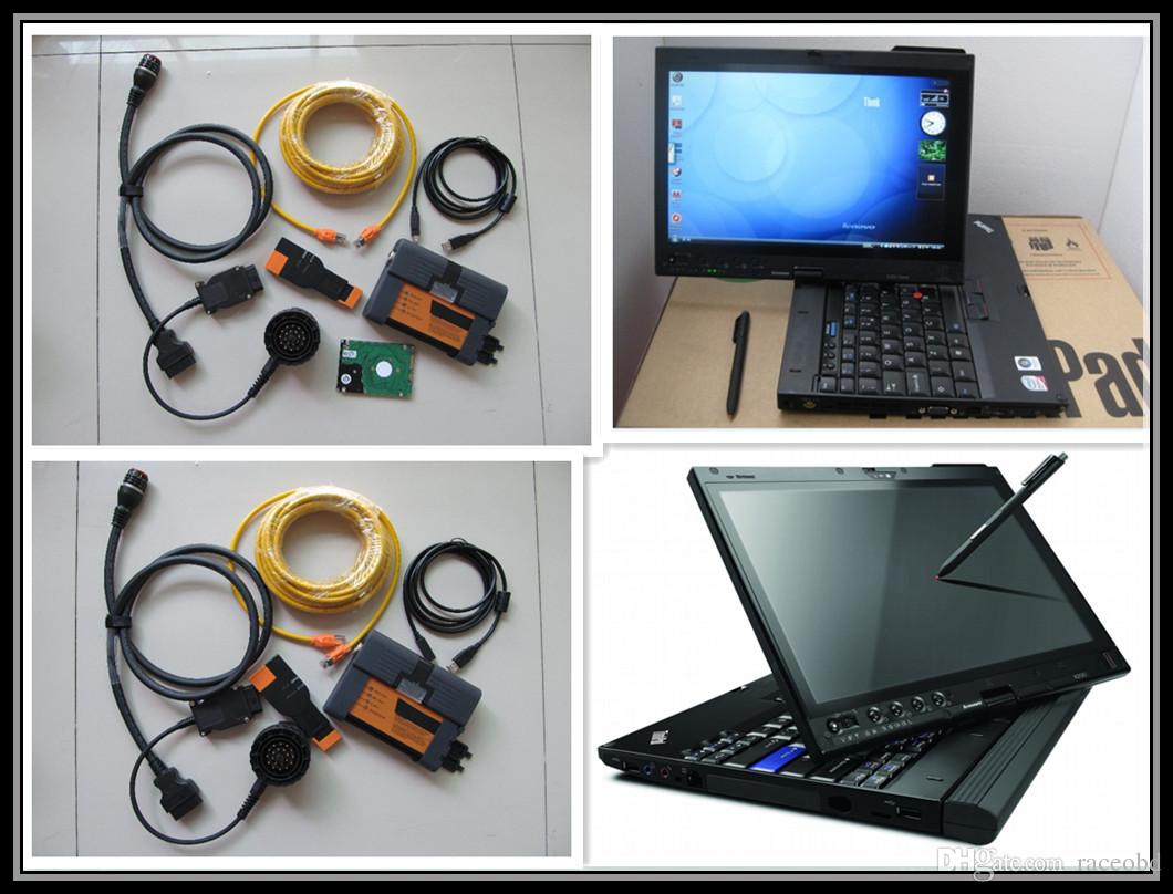 

for bmw diagnostic tool icom a2 b c with 1000gb hdd isis isid expert mode laptop x200t touch screen
