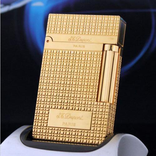 

2016 NEW HOT SELL S.T Memorial lighter Bright Sound! golden Black Laquerg