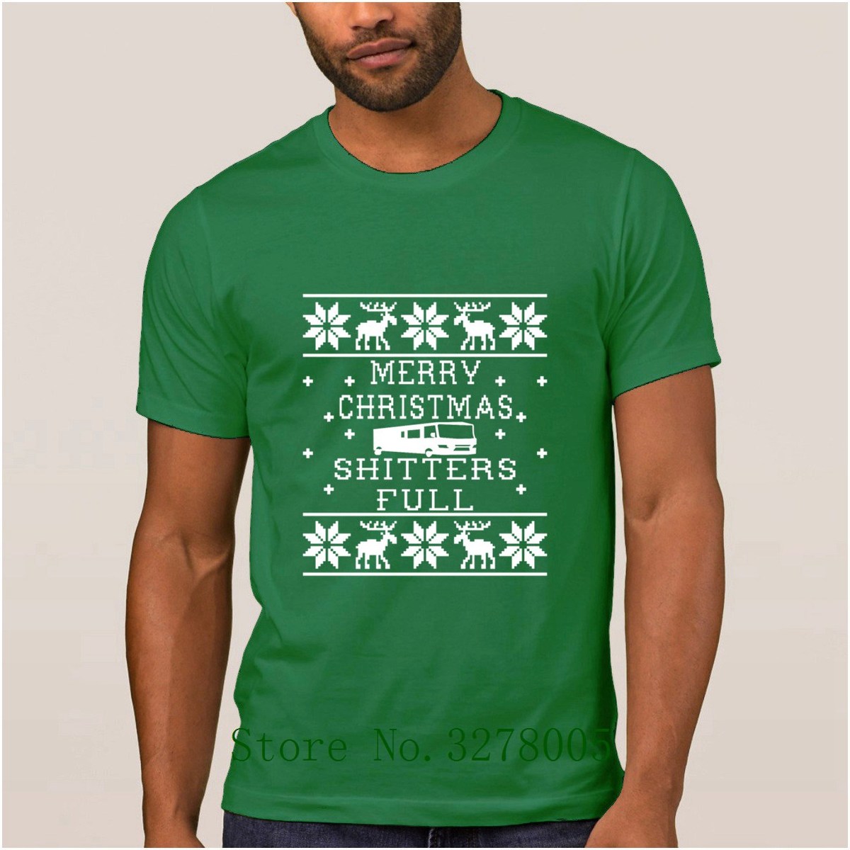 Karakter Mizah Merry Christmas Shitters Tam Noel Tatil T Gömlek Erkekler 2018 erkek T Shirt