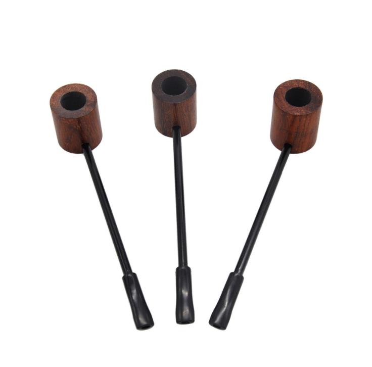

2018 high grade ebony wood solid wood pipe tobacco pipe