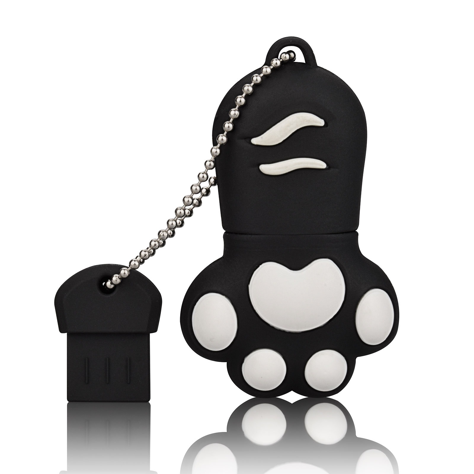 

Bulk 10PCS Cartoon Cat Claw 128MB USB 2.0 Flash Drives Bear Claw Thumb Pen Drives Storage for PC Laptop Tablet USB Memory Stick Colorful