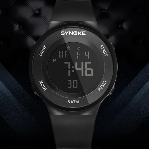 

Student sports electronic watch waterproof LED luminous simple trend male watch boy multifunctional Sports Watch 2018, Multi-color