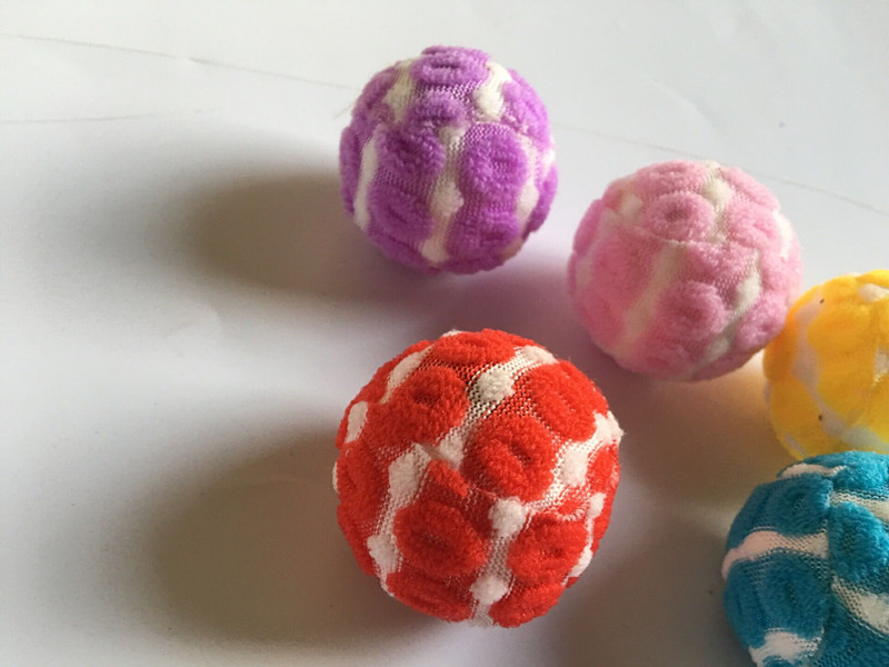 

Free shipping cat kitten toys playing toys balls soft ball mixed colors 20pcs/lot