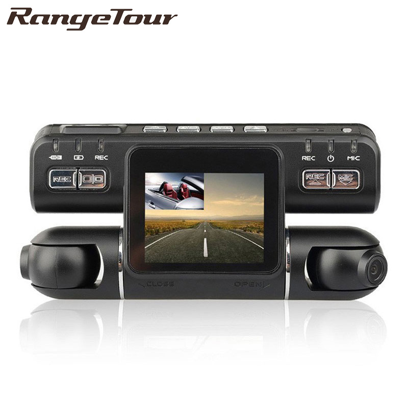 

Range Tour Car DVR Dual Lens i4000 HD Car DVR Camera Video Recorder 2.0 Inch LCD G-Sensor Dash Cam Black Box