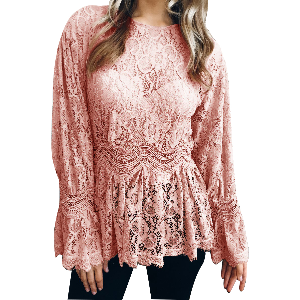 blusas en flores 2018