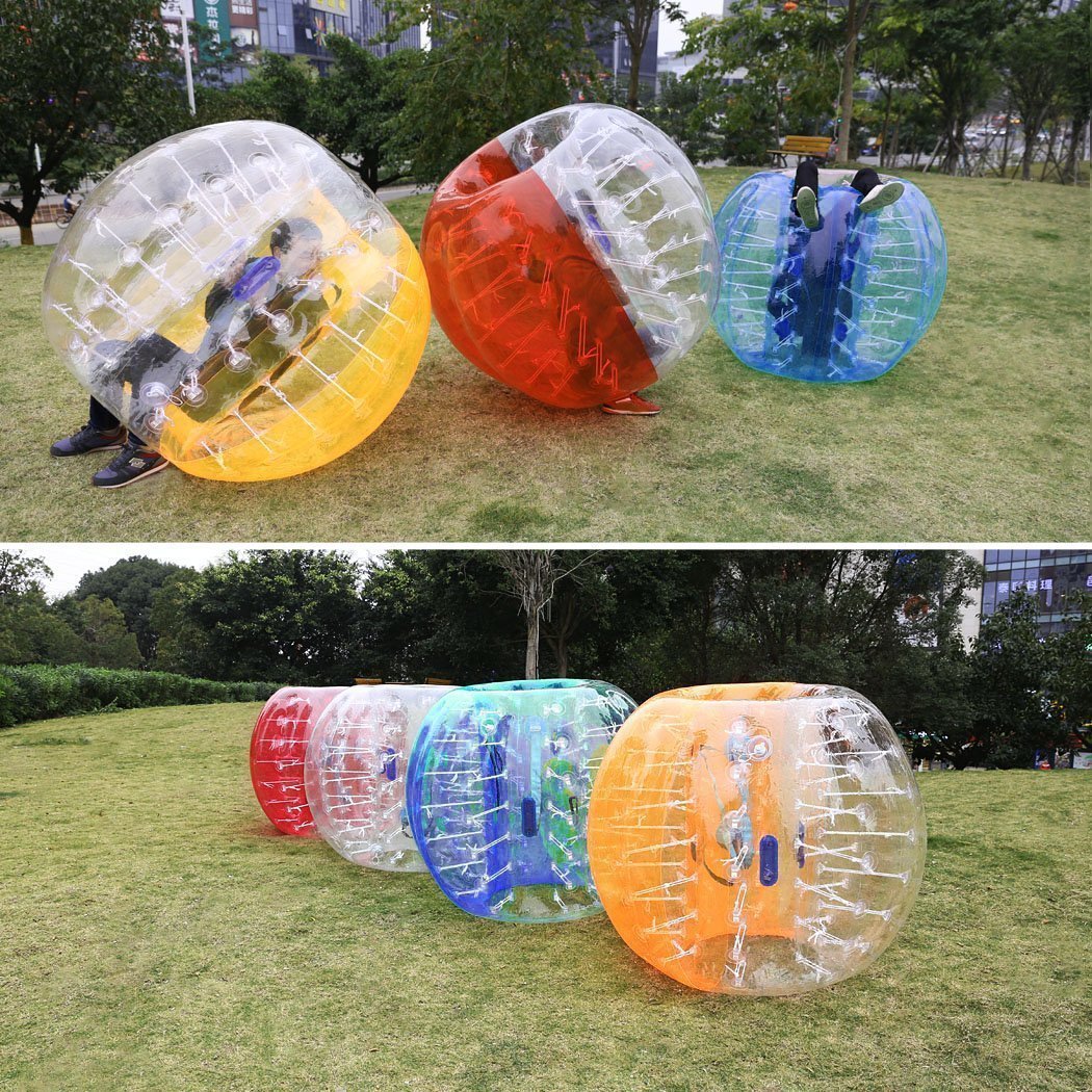 

1.5m 100% pvc inflatable air bumper football zorb ball human bubble soccer new