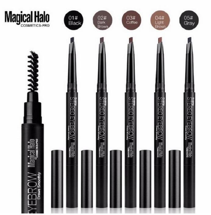 

Magical Halo Eyebrow Pencil Waterproof Automatic Eyebrow Pen Long-lasting Makeup Beauty Tools 5 Color Eye Brown High Quality