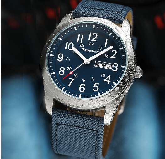 

Readeel Fashion Men Sport Watches Men's Quartz Hour Date Clock Man Military Army Waterproof Wrist watch kol saat erkekle, Other
