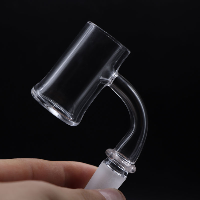 

45mm High 3mm Wall Thickness Evan Shore Quartz Banger 25mmOD XL 10mm 14mm 18mm Male Female Quartz Banger Nails For Glass Water Bongs