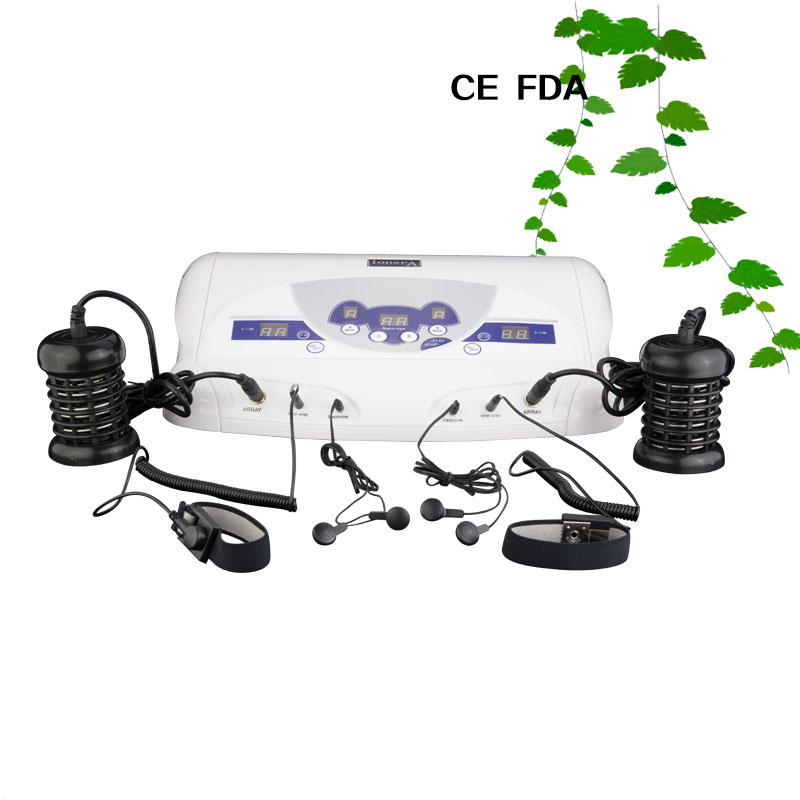 

Dual lon Cleanse Foot Spa Machine/Ion Cleanser/Foot DHL/Fedex/UPS/EMS High Ionic Cleaner Detox Machine Spa Salon Machine