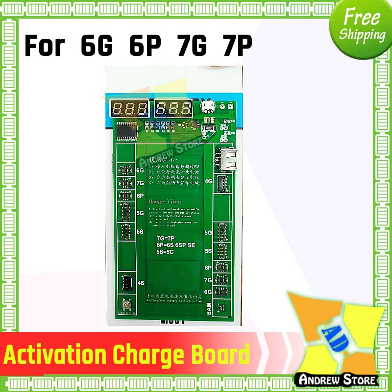 

Battery tester For iPhone 5S 6 6s 6plus 6Splus 7 7plus 8 8P X XR XS XSMAX battery Tester Fast Activation Fixture Charge Board free shipping