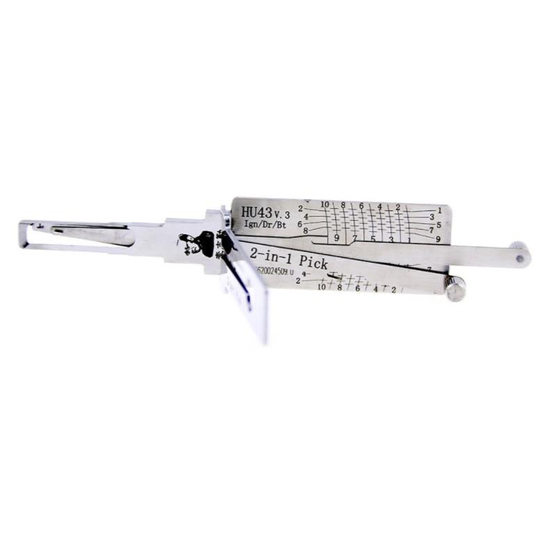 

Lishi HU43 2 in 1 lock pick and decoder for old opel