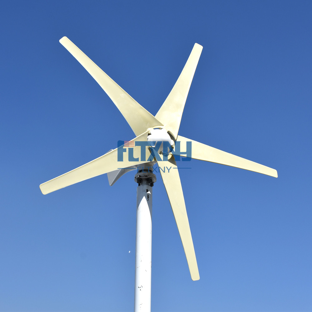 

HOT selling! 400W 12V/24V wind turbine with 3 or 5 blade horizontal axis, factory direct!