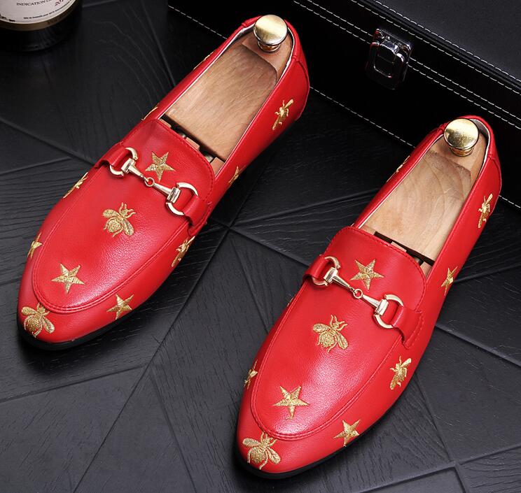 

Fashion Black / brown tan summer mens loafers dress shoes genuine leather casual shoes mens wedding shoes with buckle 38-43 c83, Black tape 2