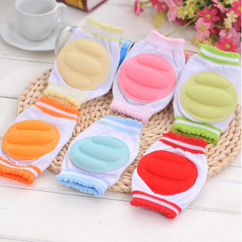 

Baby Kneepad Cozy Cotton Breathable Sponge Children Knee Pads Learn To Walk Best Protection Crawling Leggings Pad