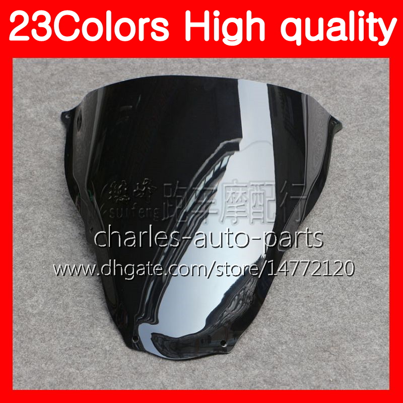 

100%New Motorcycle Windscreen For Aprilia RS4 125 RS125 06 07 08 09 10 11 RS 125 2006 2007 2008 2011 Chrome Black Clear Smoke Windshield, No.1