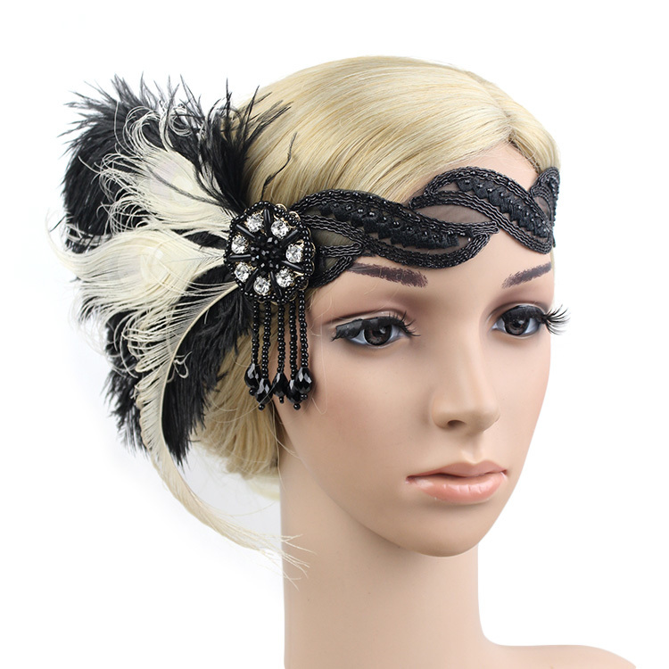 2020 Kmvexo 1920s Flapper Headpiece Roaring 20s Great Gatsby