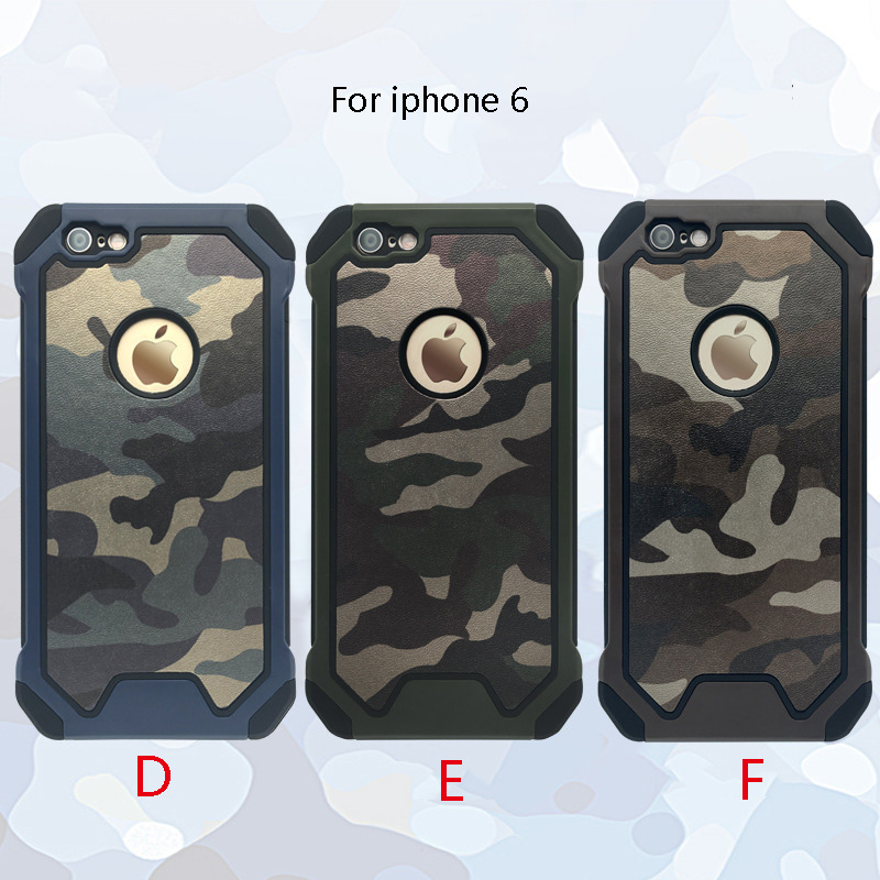 

Camouflage Armor Hybrid Case for iphone X XS XR XS MAX Shockproof Defender Camouflage Cover for iphone 7 8 plus 6s Case, Purple
