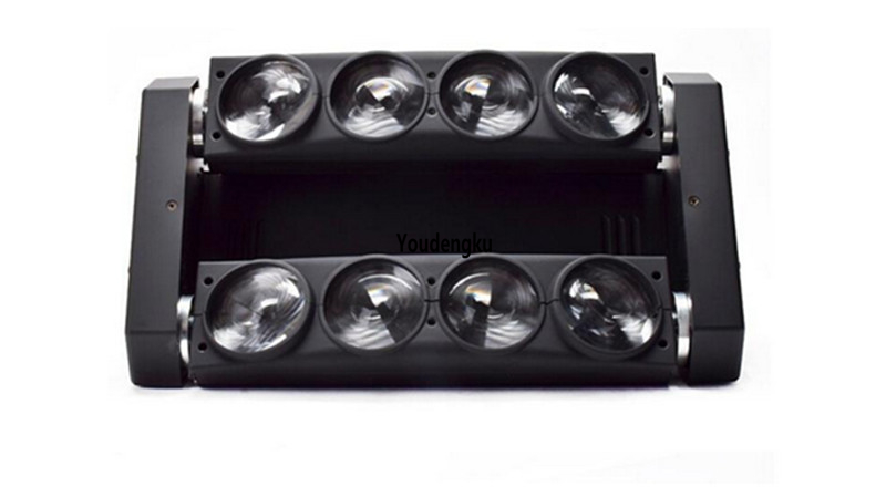 8 pieces led beam light moving head spider led 8*10w moving head beam led spider light rgbw 4 in1-image-424613447