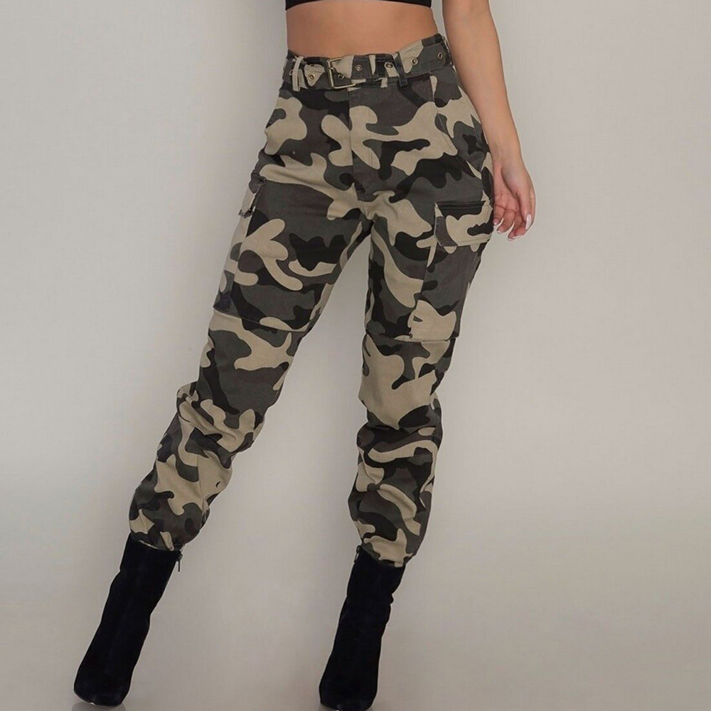 Wholesale Best Quality Gender Camouflage Pants Womens Camo Cargo Sweat ...