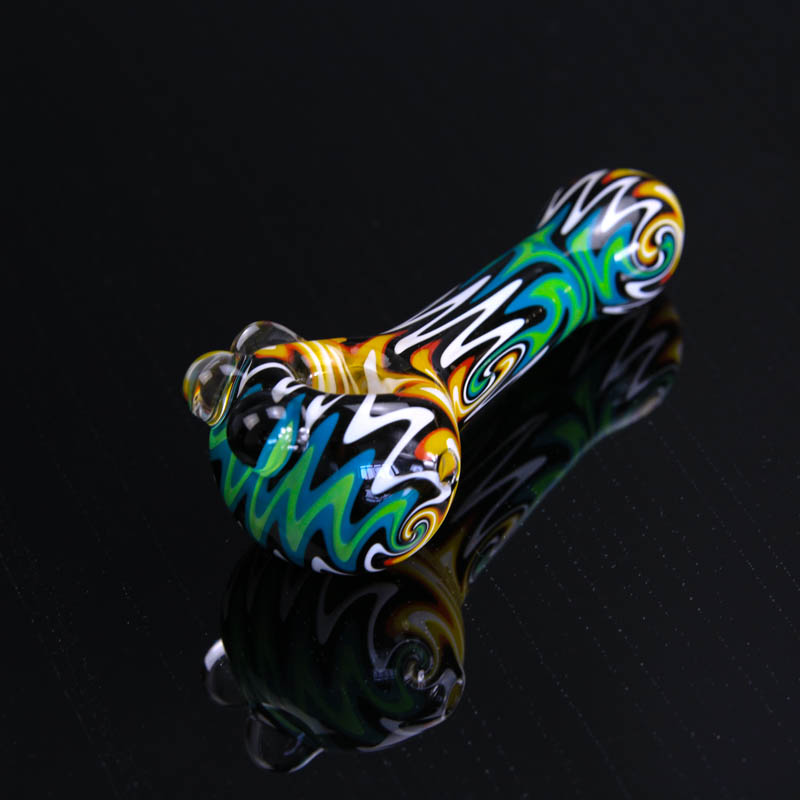

New Product Colorful Tobacco Pipe 13.3cm Glass Pipes Smoking Bubblers For Mix Colors