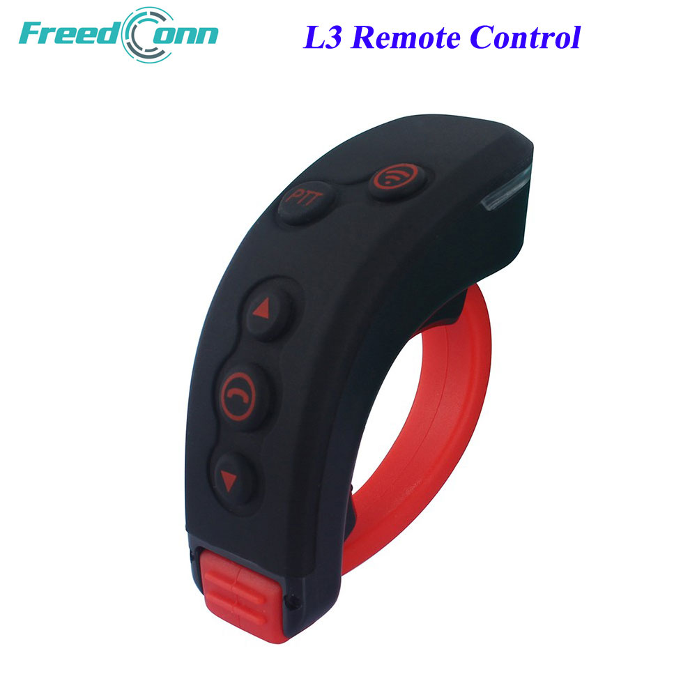 

FreedConn L3 PTT Handbar BT Remote Control Bluetooth Motorcycle Helmet Intercom Headset For L1, L2,COLO-RC Motorbike Intercom Remote Control